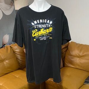 Carhartt Black Tee with Yellow Graphic Men’s in great condition